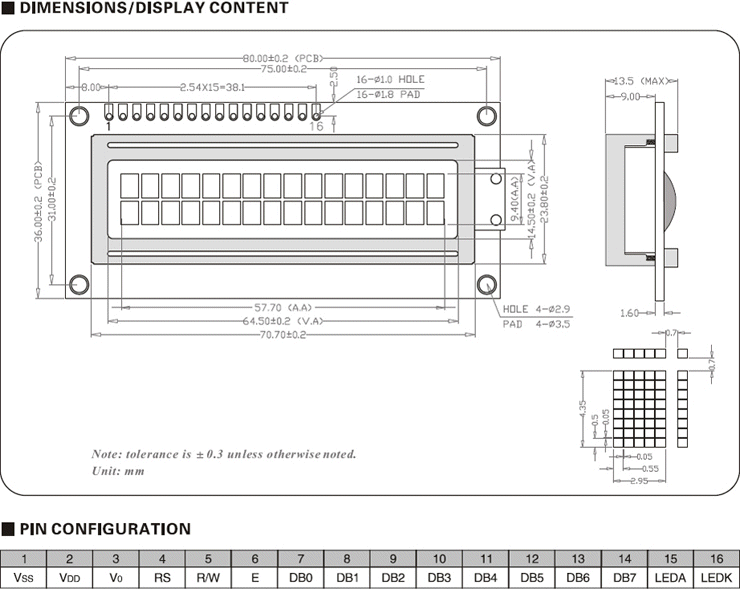 LCD 16X2 con backlight - Imagen 8
