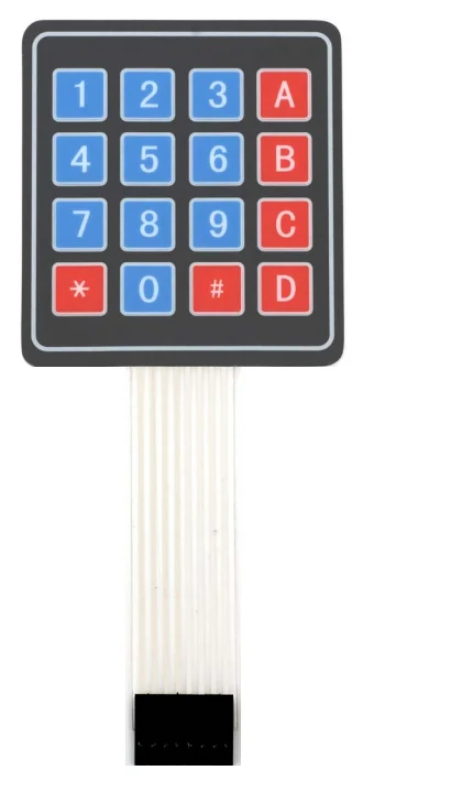 Teclado matricial de membrana 4 x 4 - Imagen 3