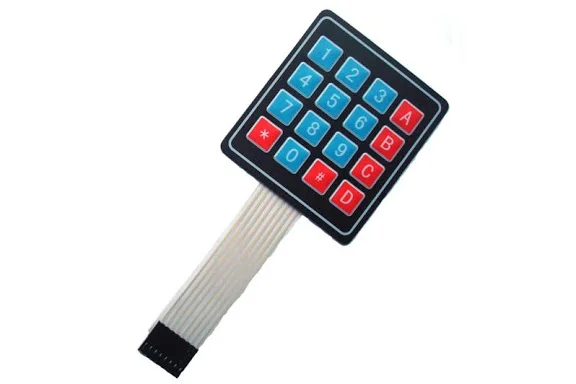 Teclado matricial de membrana 4 x 4 - Imagen 6
