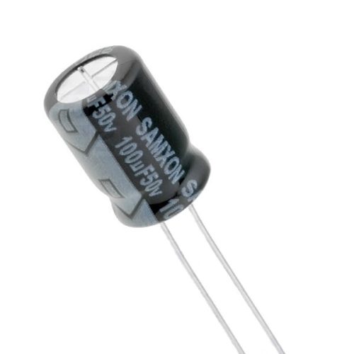 Capacitor Electrolítico 100uF @ 50V