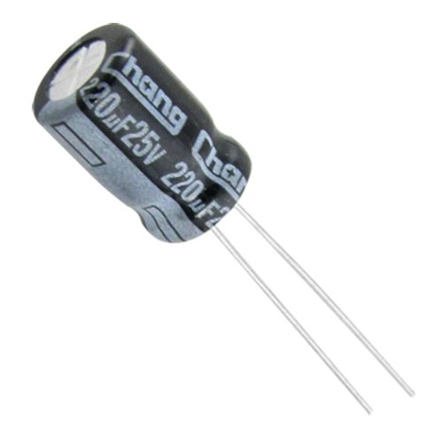 Capacitor Electrolítico 220uF @ 25V