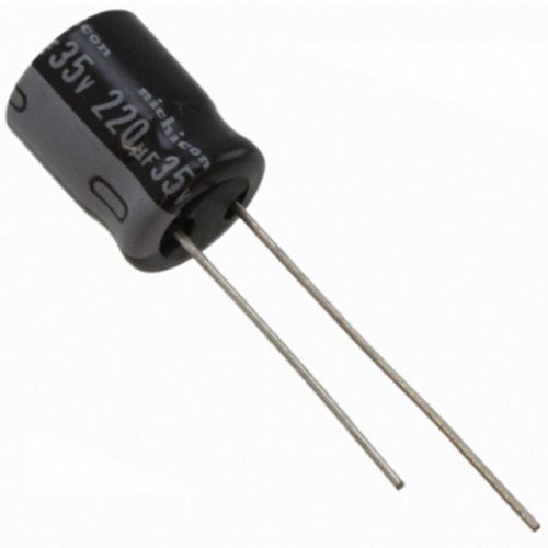 Capacitor Electrolítico 220uF @ 35V