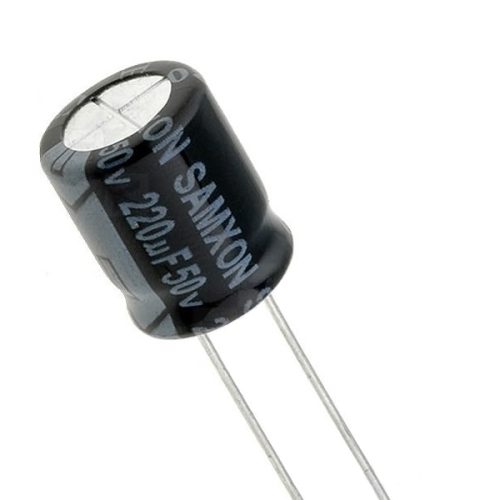 Capacitor Electrolítico 220uF @ 50V