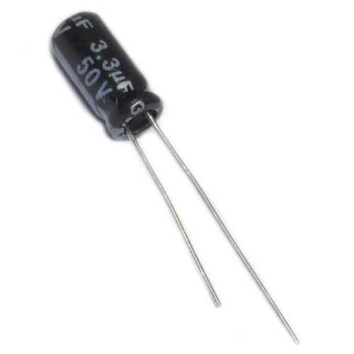 Capacitor Electrolítico 3.3uF @ 50V
