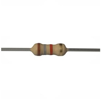 Resistencia 1.8K ohms @ ¼W - Imagen 2