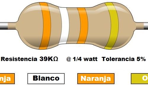 Resistencia 39K ohms @ ¼W