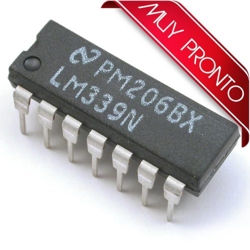 LM339N Comparador de voltaje