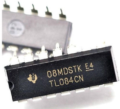 Opamp. BI-FET TL084CN
