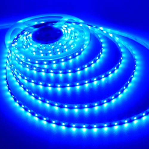 Tira de led azul resistente al agua