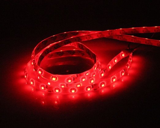 Tira de led rojo