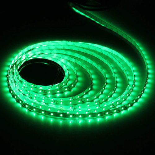 Tira de led verde resistente al agua