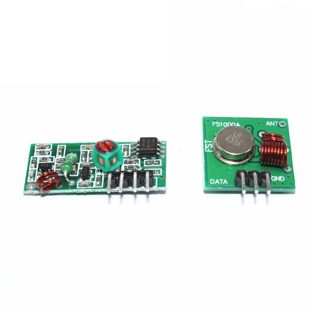 TRANSMISOR Y RECEPTOR 433MHZ