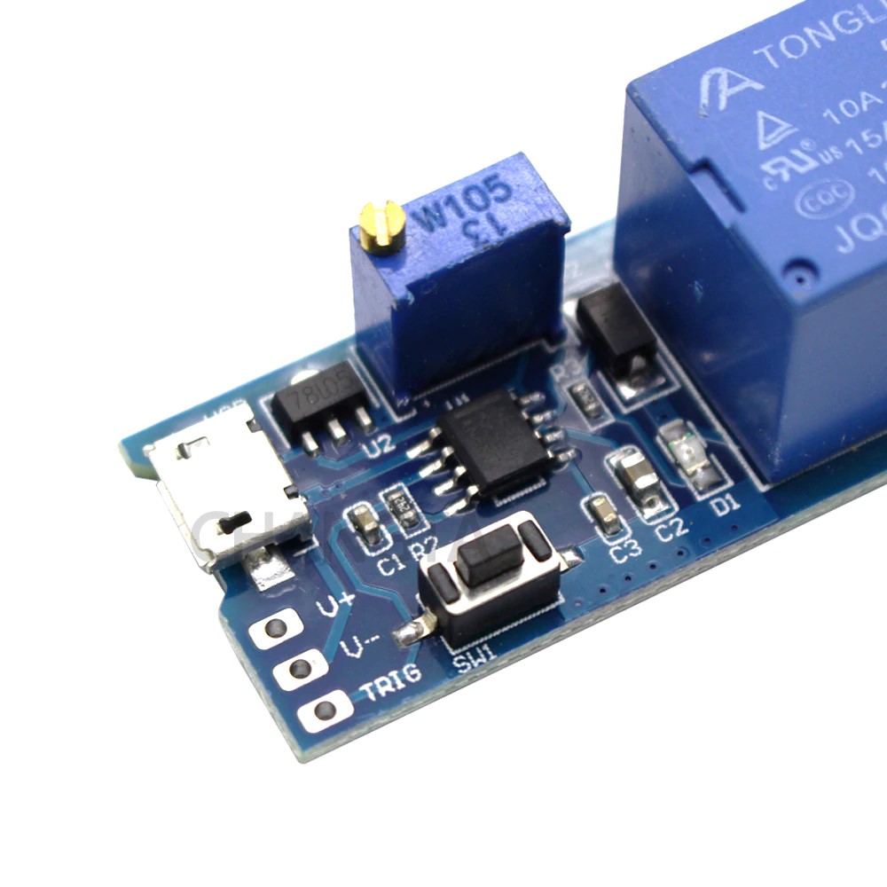 Modulo timer OFF delay relay XY-018 - Imagen 2