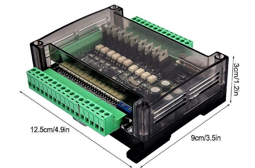 MEDIDOR DE DISTANCIAS PLC FX3U Y ENCODER 600 PPR