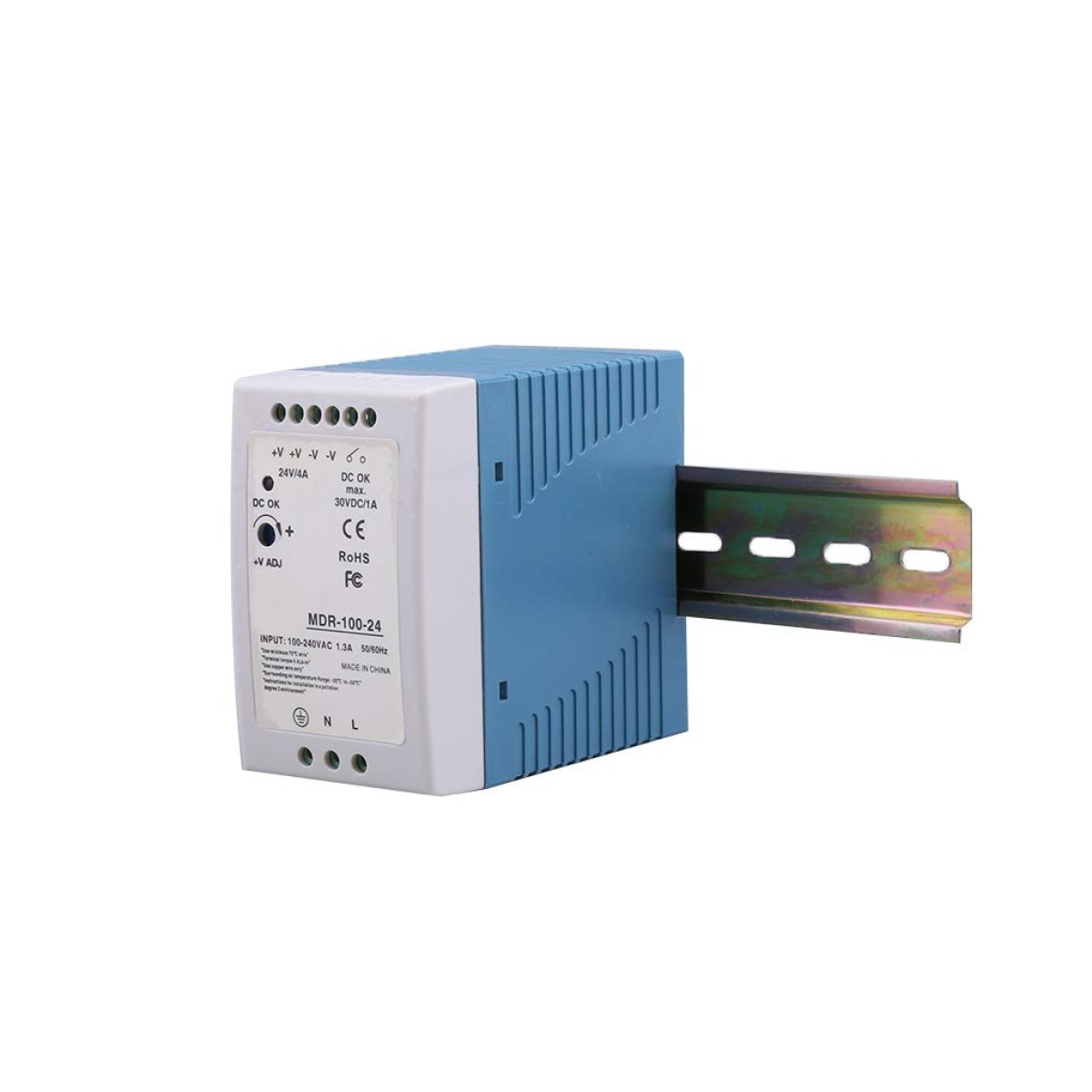 Fuente de Alimentacion 24V 100W Riel DIN