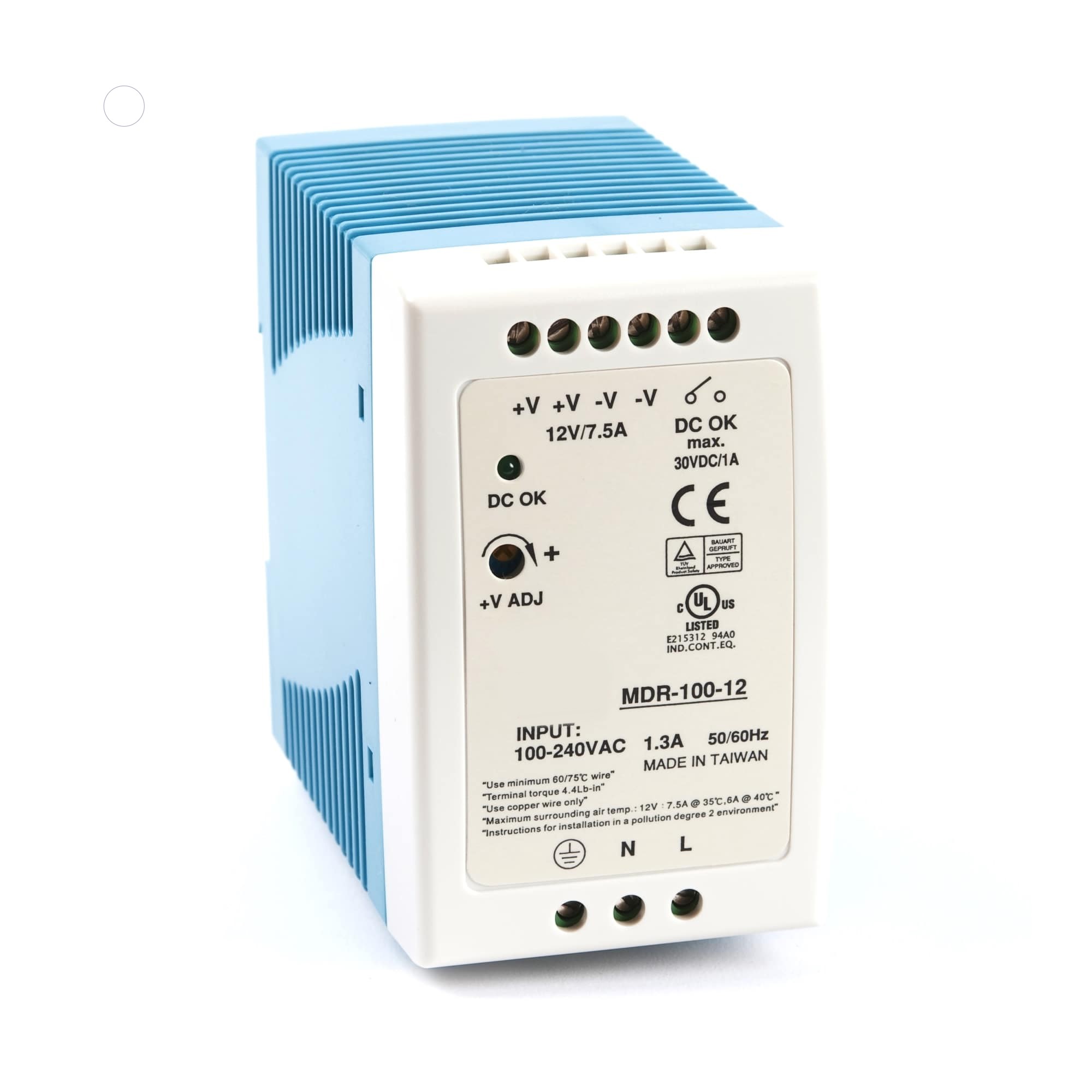 Fuente de Alimentacion 12V 100W Riel DIN - Imagen 2