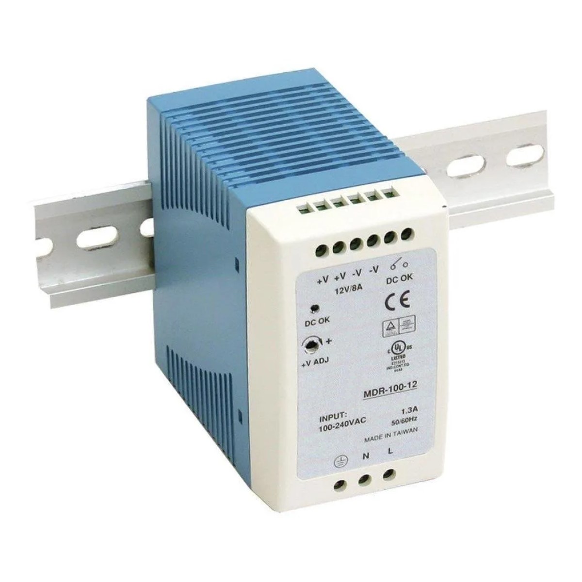 Fuente de Alimentacion 12V 100W Riel DIN