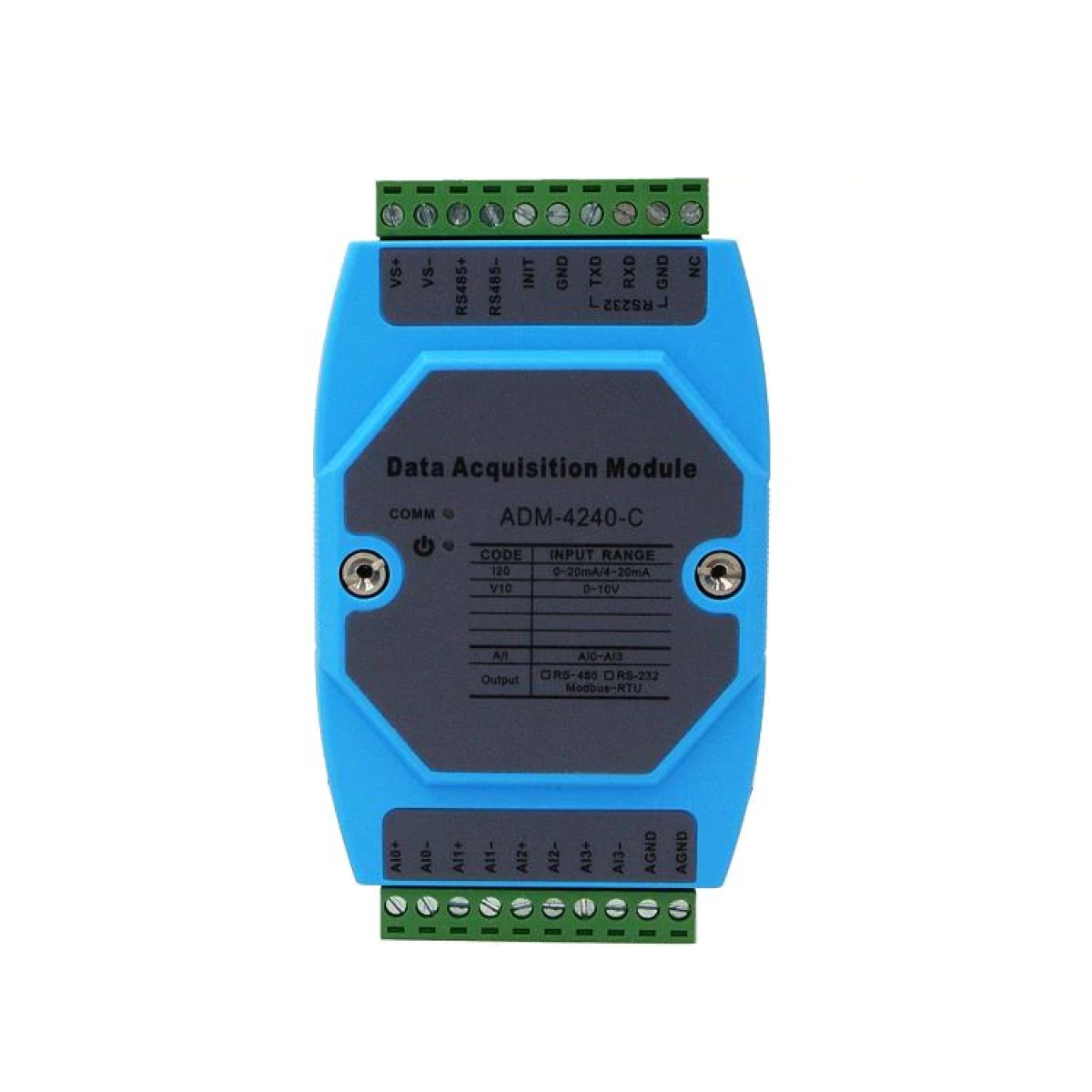 Modulo Analógico RS485 0-20mA ADM-4240-I20