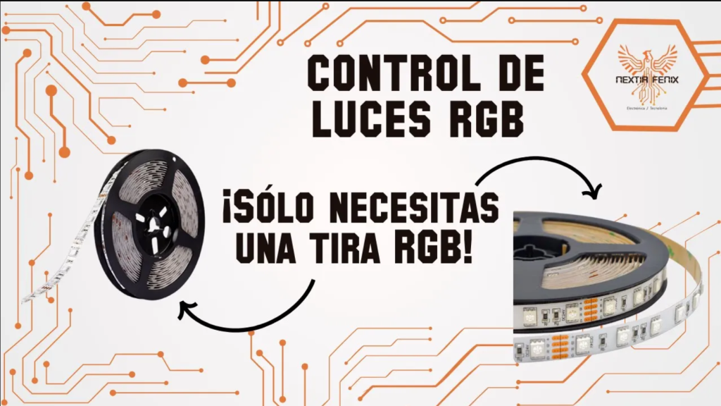 ¡CREA UN CONTROL DE LUCES RGB CON WLED Y ESP32!
