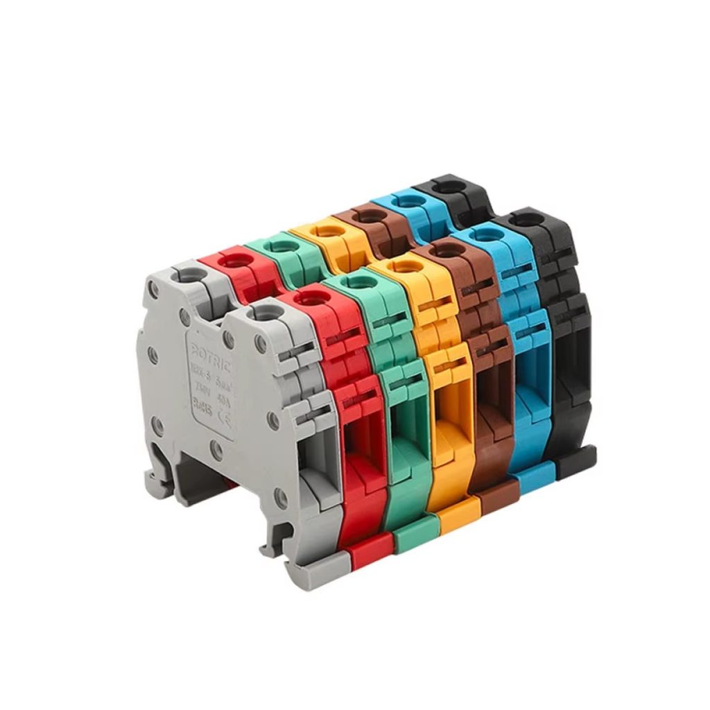 Clemas Riel MRK-4 CLEMA TERMINAL CONEXIÓN RIEL DIN | Nextia Fenix