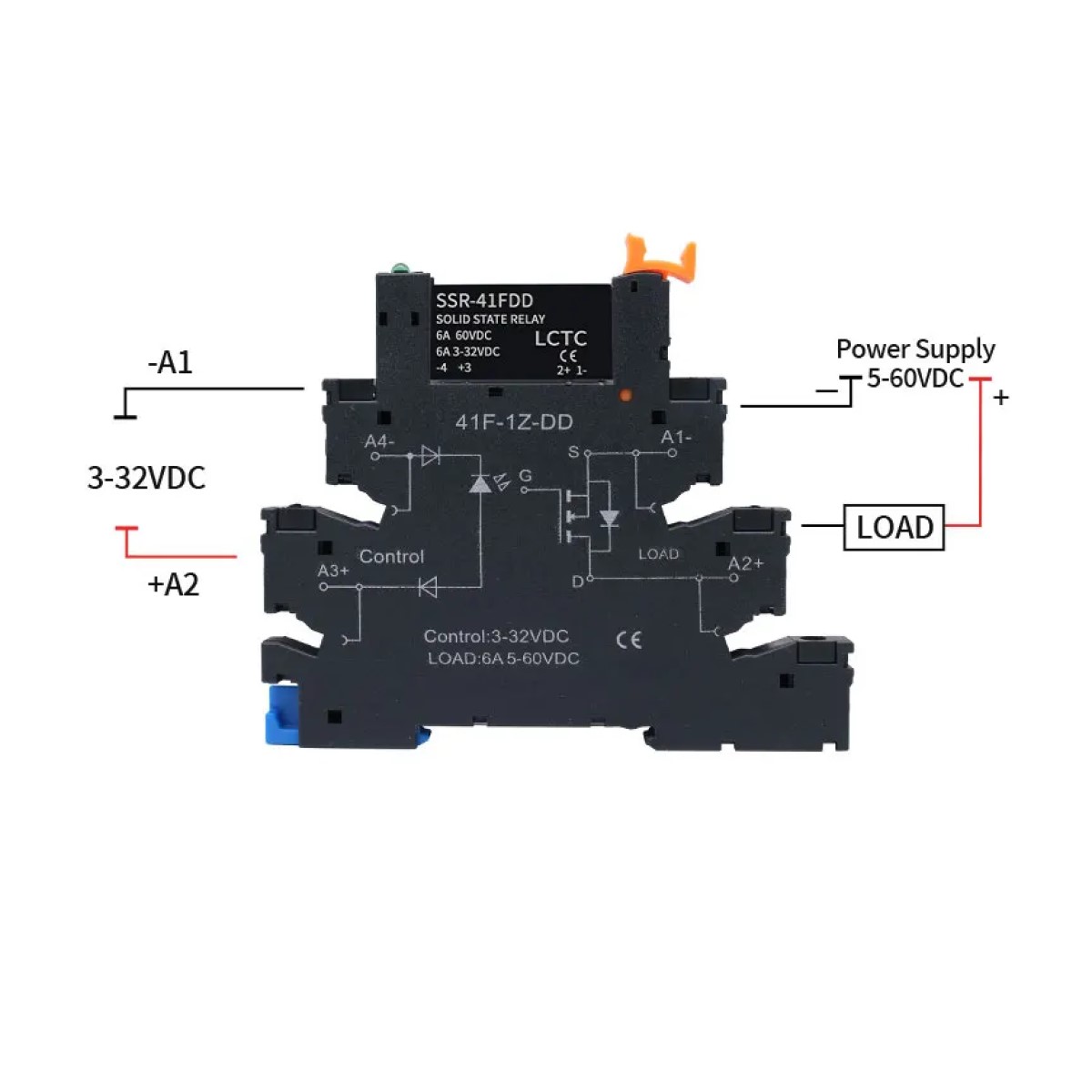SSR Tipo Clema 3 - 32VCD - Imagen 5