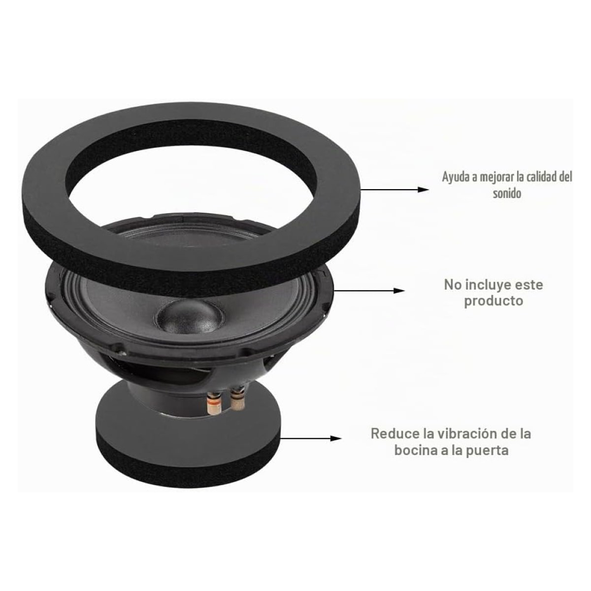 KIT Plug and Play bocinas 6.5" PEUGEOT - Imagen 18
