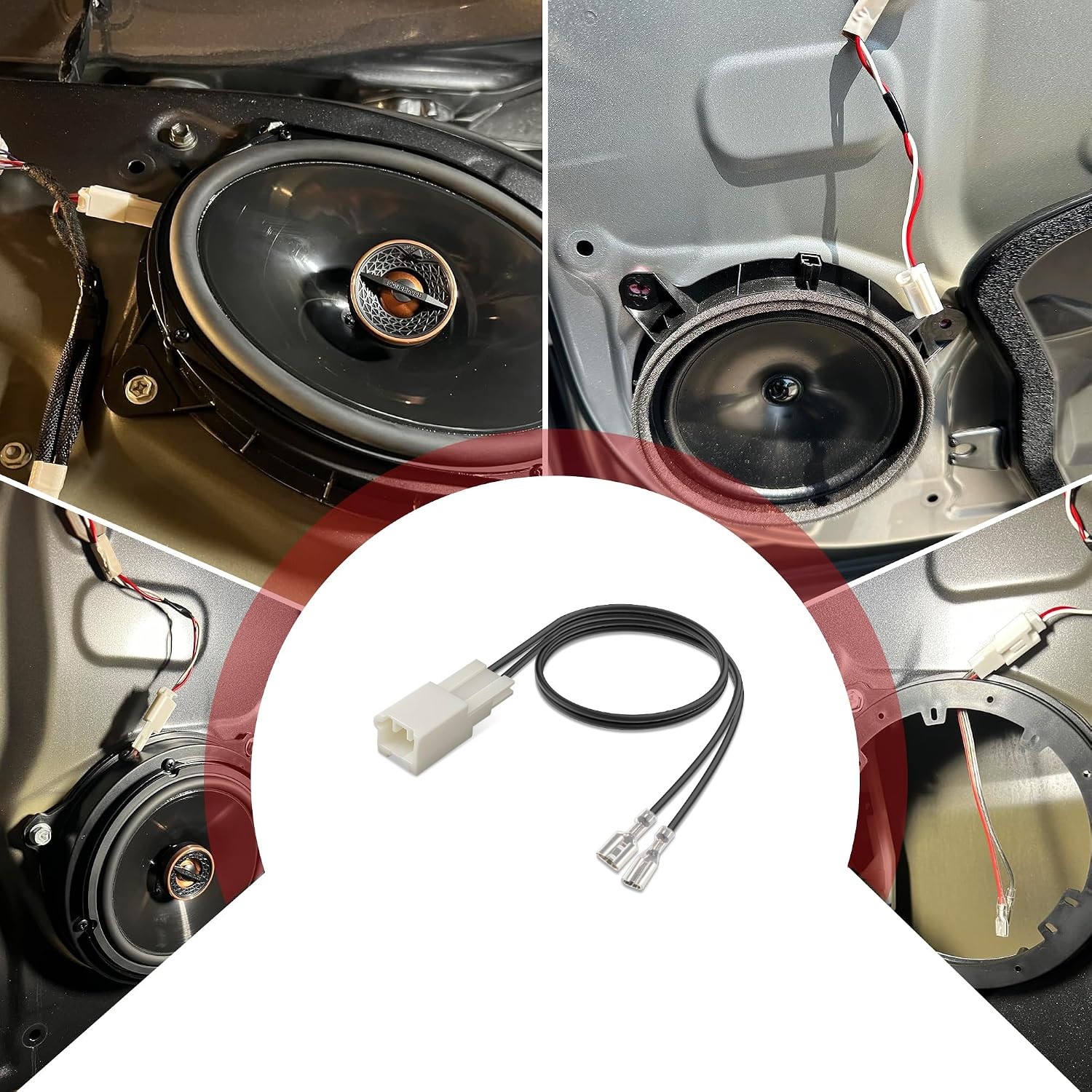 KIT Plug and Play bocinas 6.5" TOYOTA - Imagen 10