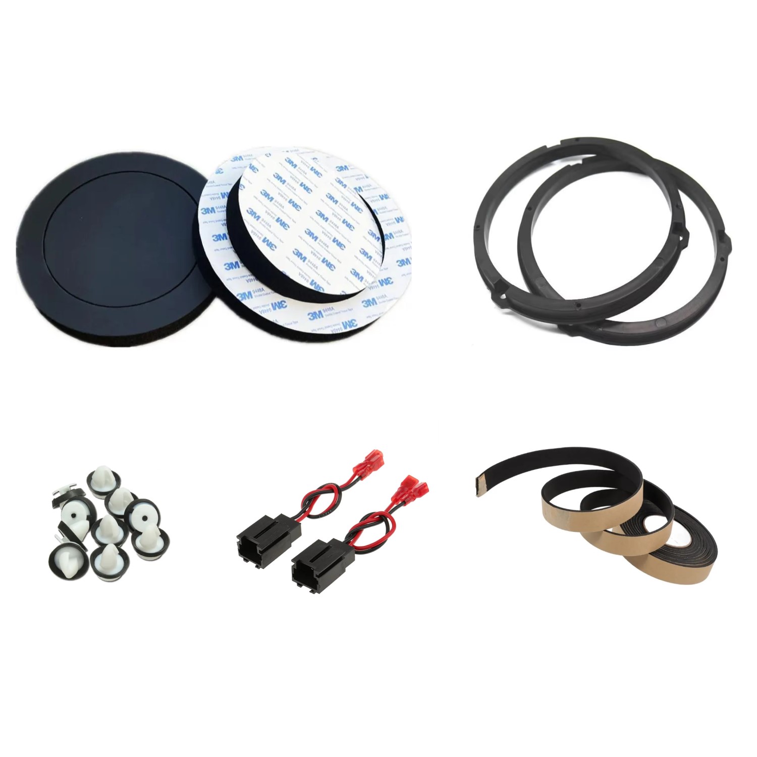 KIT Plug and Play bocinas 6.5" PEUGEOT